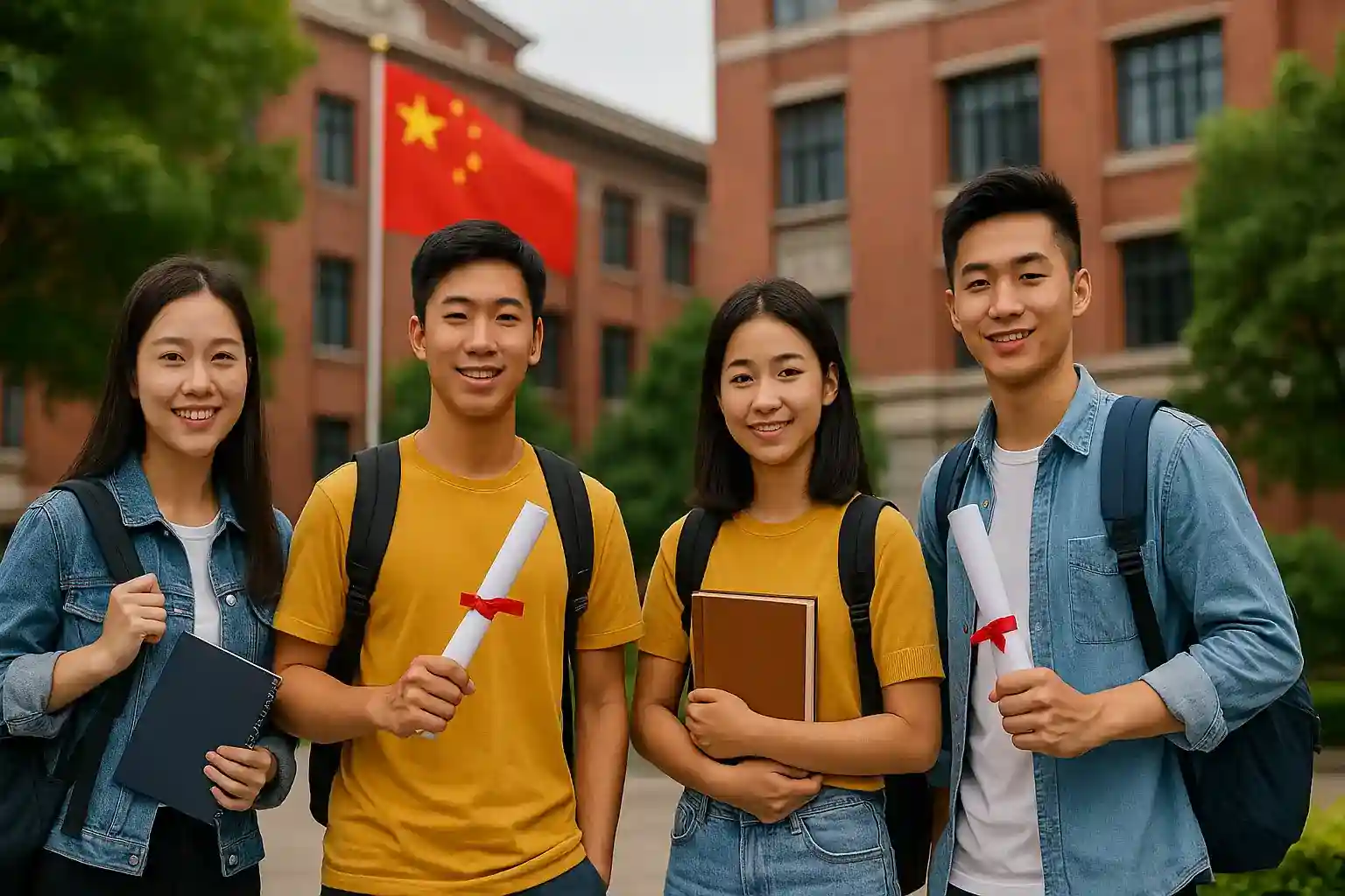 تحصیل به زبان انگلیسی در چین