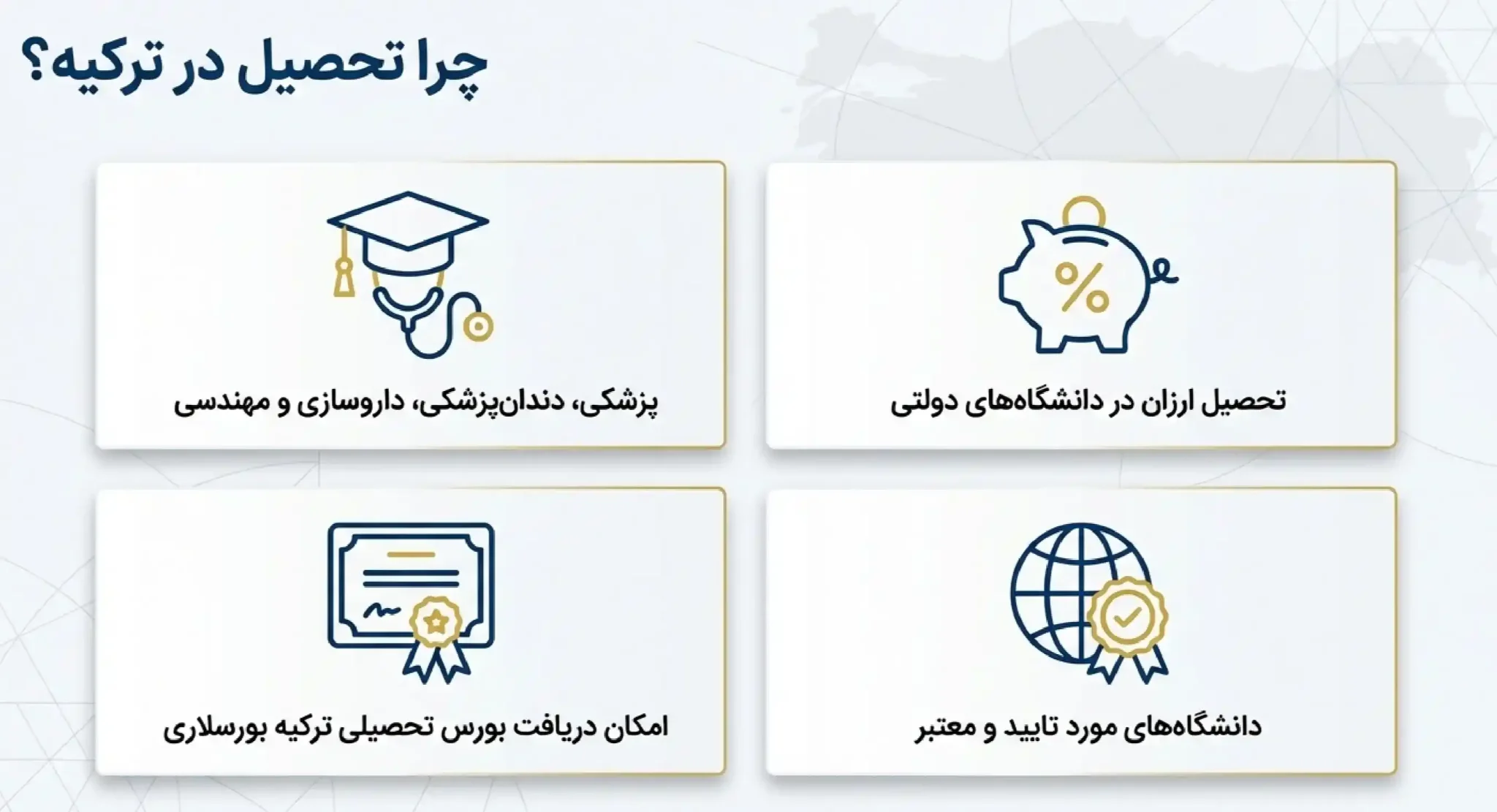 چرا تحصیل در ترکیه
